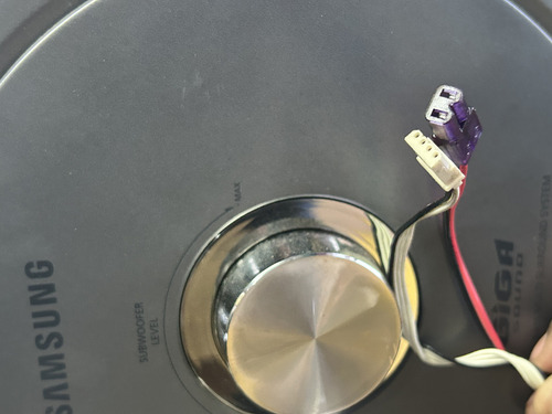 Subwoofer De Minicomponente Samsung Giga Sound Mx-c870 (Usado)