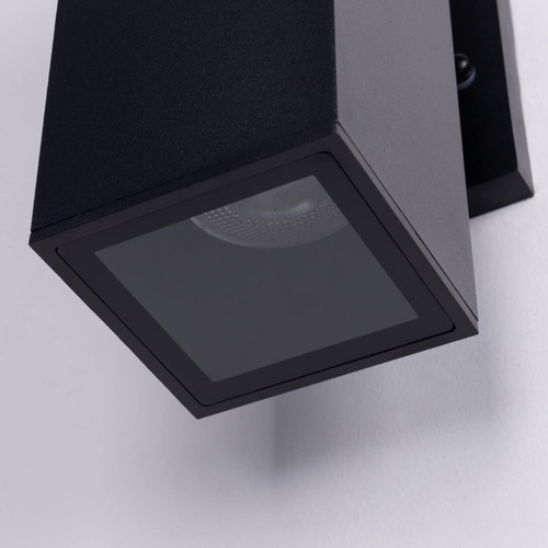 Arbotantes Exteriores 2 Lámparas Pared Impermeable Sensor Lu