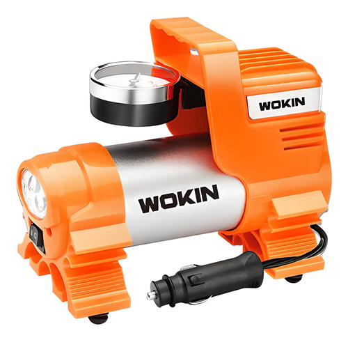 Compresor Aire Mini Eléctrico Portátil Wokin 30l 12v 100 Psi