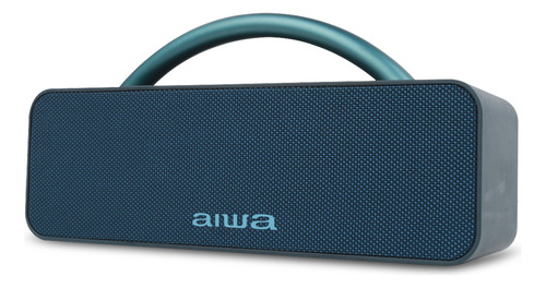 Parlante Aiwa Boombox Aws80bt-bl Portátil Bluetooth Color Azul