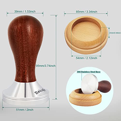 Pisón De Espresso De 51 Mm, Pisón De Café Espresso D...