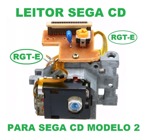 Leitor Para Sega Cd Modelo 2 Optima 6s Opt-6