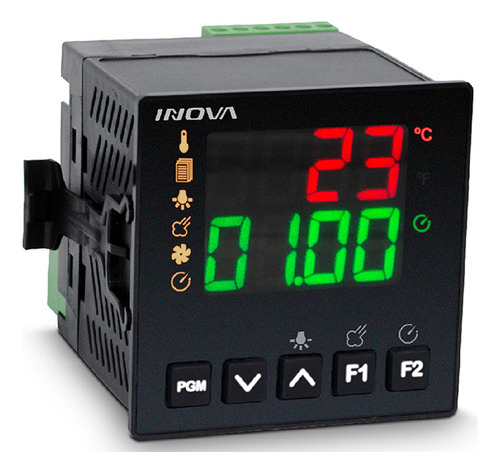 Controlador Temp Temporizador Yb1-13-j 24 Vac/vcc Inova