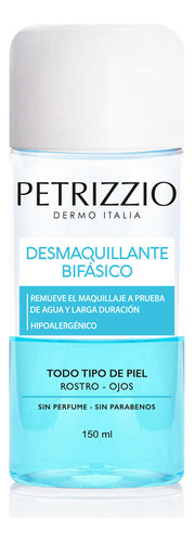 Desmaquillante Bifásico 150 Ml Petrizzio