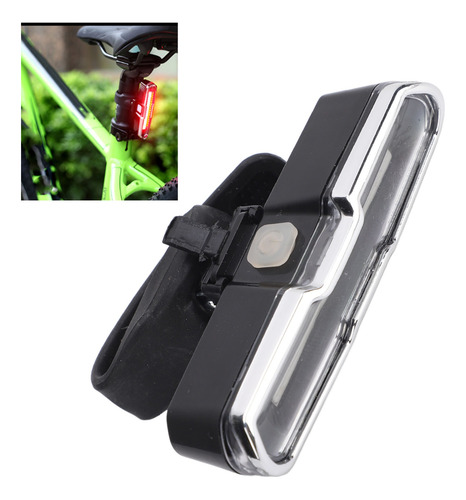 Luces Usb Recargable Led De Impermeable Trasera De Bicicleta