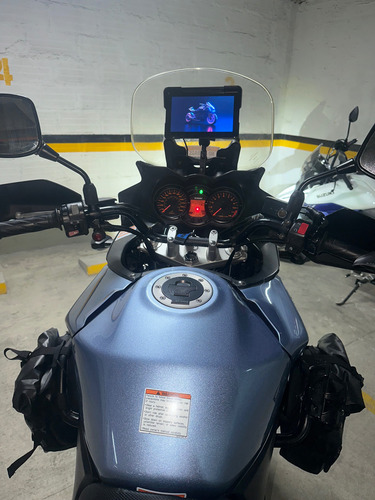 Vstrom 650 Dl Gris Celeste Estado Mecánico Impecable