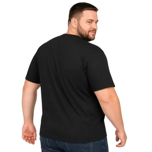 Camiseta Plus Size Masculina Extra Grande G1 Ao G3 Algodão