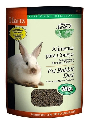 1.2kg Alimento Completo Balanceado Gourmet Conejos Wat676