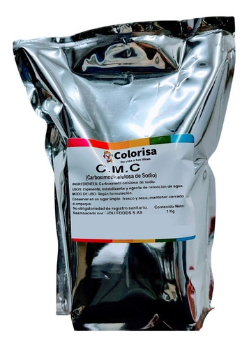 Espesante, Emulsionante Cmc Kg - g a $1774