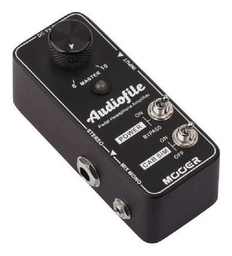 Pedal Mooer Amplificador De Fone Ouvido