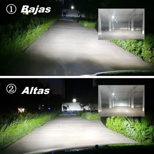 Kit Luces 3ledh4 Tipo Xenon Alta/baja Jetta A2 1991