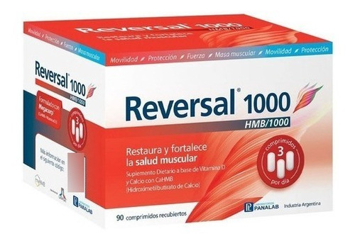 Reversal 1000 Hmb Restaura Y Fortalece La Salud Muscular