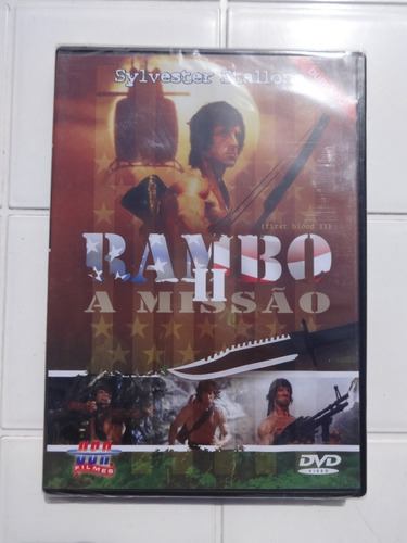 Dvd Rambo Ii A Missão Sylvester Stallone Lacrado