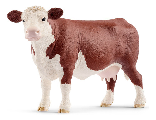 Schleich Farm World Holstein - Figura De Vaca Educativa Par.