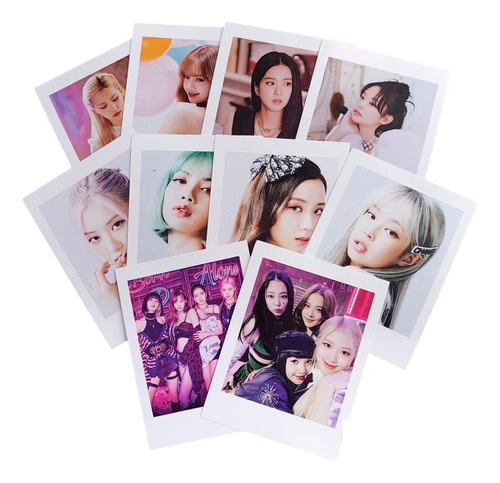 10 Polaroids De Blackpink - Pink Version - Kpop Fotos