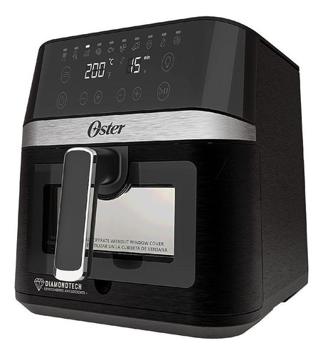 Fritadeira Elétrica Oster Diamondtech 6l Com Visor 220v