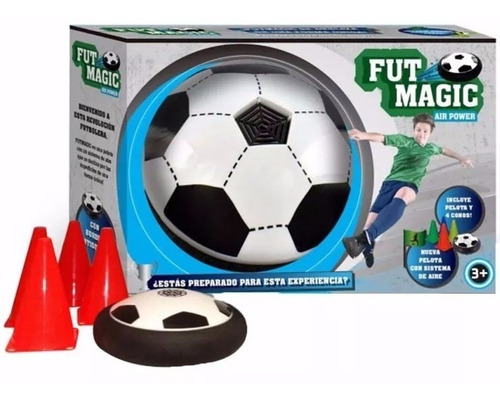 Pelota Fut Magic Original Tv Air Power Futbol Desliza C Aire