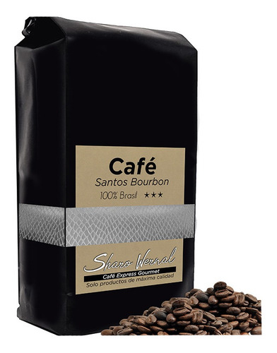 Café Granos Santos Bourbon Brasil Expreso Sharo Wernal 500g.