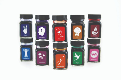 Set 10 Frascos 30ml Tinta Monteverde® Colección Emotions