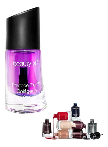 Esmalte Beautylab Hipoalergenico Longa Duração Brilho Cores Cor Transparente Top Coat