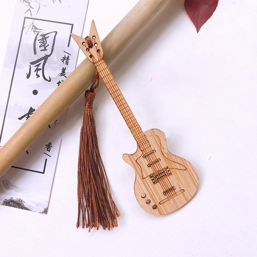 6 Marcadores De Bajo De Guitarra Con Borlas, Marcador De