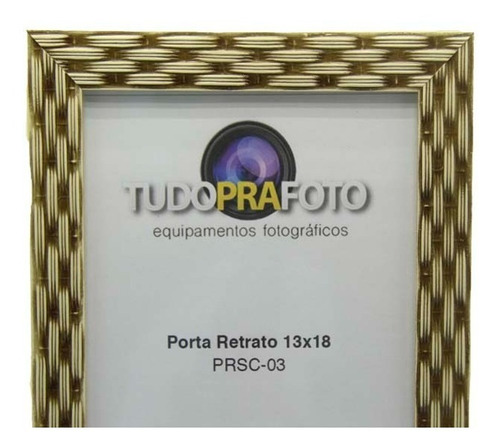 Porta Retrato De Madeira Palha Amarelo 13x18 - Prsc-3