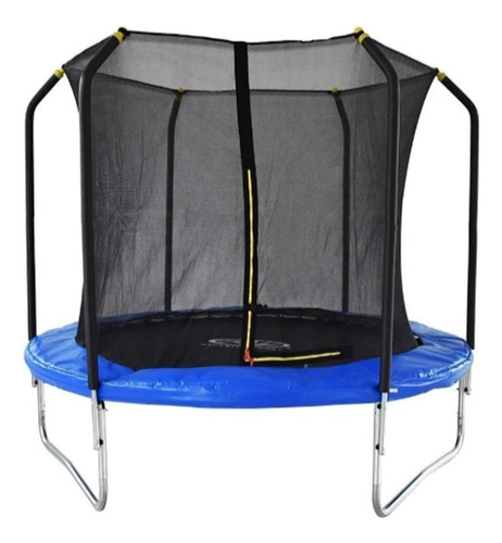 Trampolin 10 Pies 3.05 Mtrs Azul Red Seguridad