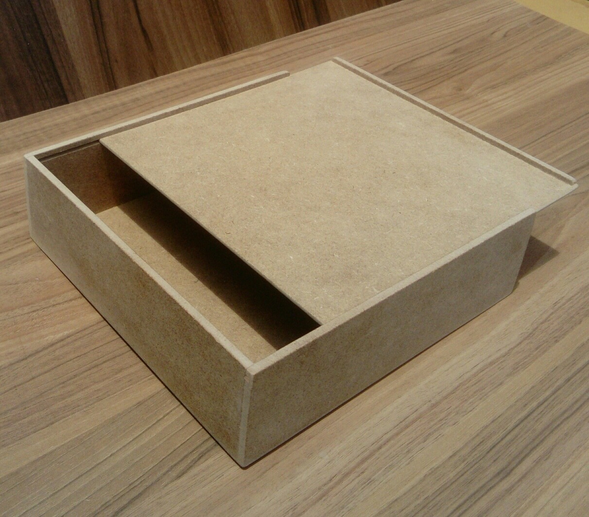 10 Cajas De Madera Mdf (25x25x7cm) Envío gratis