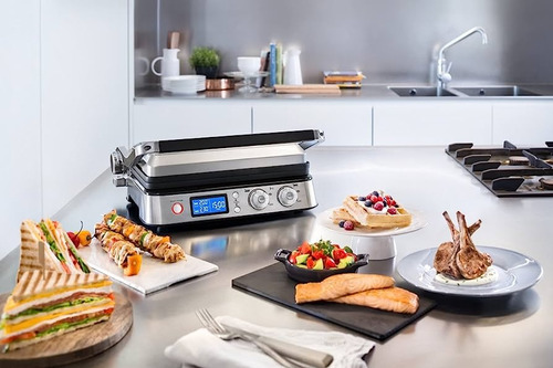 Plancha Grill Y Wafflera Para Todo El Día De'longhi