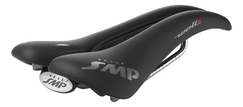 Sillín Selle Smp Well S - Negro Mate, Largo 274 Mm - Ancho 1