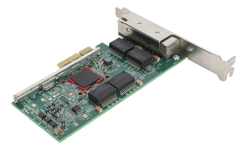 Placa De Rede Pcie Gigabit Ethernet X4 Bcm5719 Quad Port Led