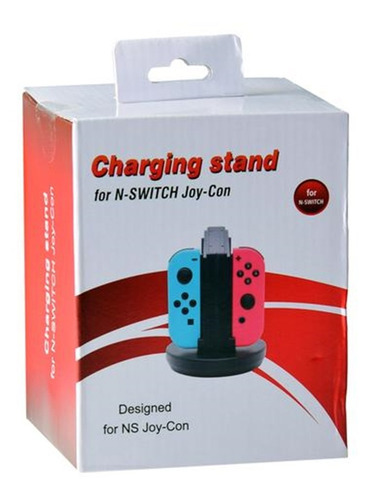 Cargador Para Nintendo Switch Joy Con Controles Base Cargado