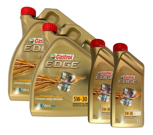 Aceite Edge 5w30 C3 Dpf Full Sintetico Marca Castrol 10 Lts