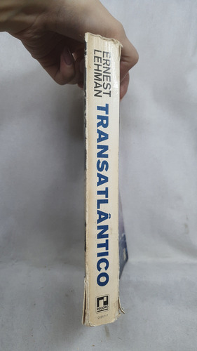 Livro Transatlântico - Ernest Lehman - Editora Record (Usado)