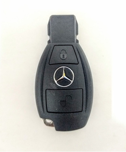 Carcaza Llave Control Mercedes Benz  2 Bot Con Llave Emergen