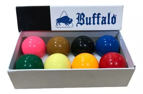 Jogo de Bolas de Sinuca - 54 mm - Buffalo Snooker