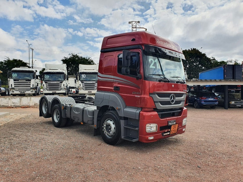 Imagem 1 de 15 de Caminhão Mb Axor 2544 2021 Cavalo 6x2 Trucado Baixo Km