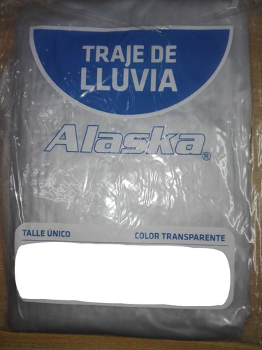Imagen 6 de 9 de Poncho Lluvia Agua Pvc 100% Impermeable Transparente