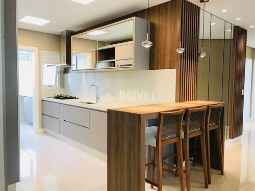 Imagem 7 de 15 de Pronto Para Morar - Apartamento Novo Finamente Mobiliado, Decorado E Equipado Com 4 Suítes E 3 Vagas Na Rua 2500 No Edifício Puerto Velero No Centro D - 3163_1