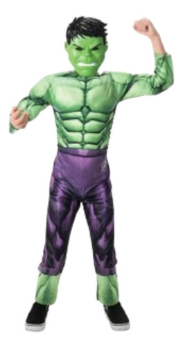 Disfraz De Niño Hulk Talla 8