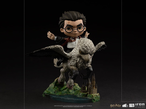 Imagen 2 de 9 de Figura Is Harry Potter Y Buckbeak Minico 39921 Iron Studios