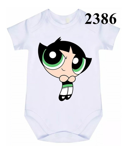 Body Bebê Personalizado Meninas Super Poderosa  C 2386