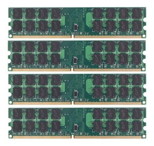 16 Gb, 4 X 4 Gb, Pc2-6400 Ddr2, 800 Mhz, 240 Pines, Para Amd