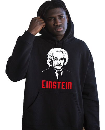 Buzo Albert Einstein - Hoodie Con Capucha Unisex - E01