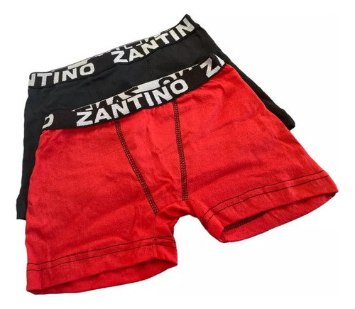 Boxer Zantino Niños Colores Talles Algodon