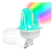 Comprar Lámpara Solar Bombillo Recargable Panel Solar Luz De Colores