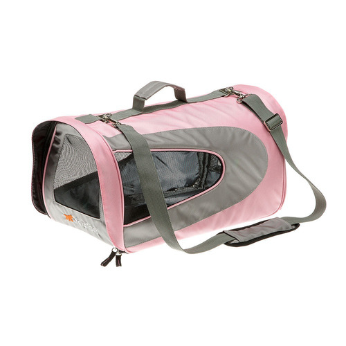 Imagen 2 de 5 de Bolso Transportador Viaje Ferplast Perro Gato / 12 Cuotas