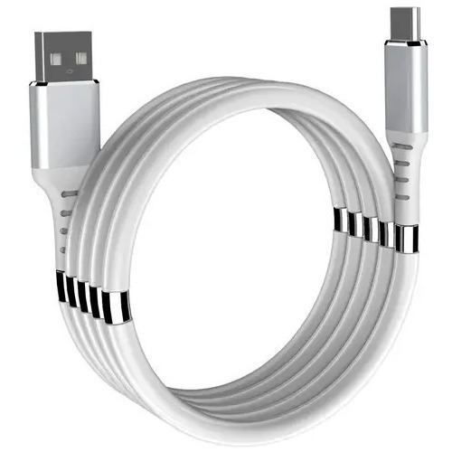 Cable Magnético Imán -- Carga Rápida Y Datos -- Usb - Tipo C