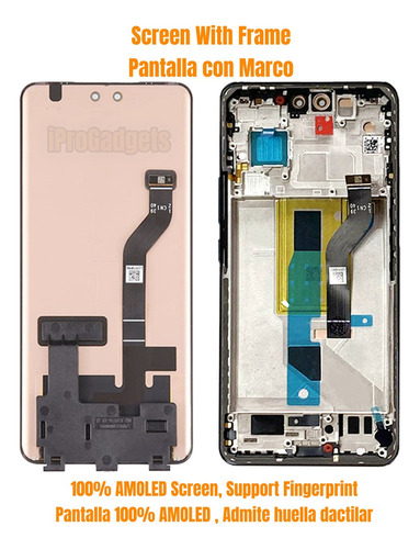 Pantalla Amoled Con Marco For Xiao Mi 13 Lite 12 Lite Ne