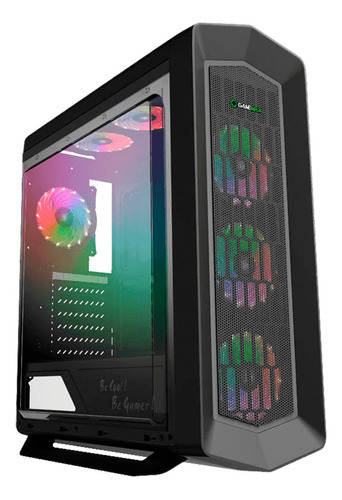 Gabinete Gamer Gamemax Asgard Rgb Atx Color Negro